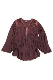  Flared Sleeve Blouse
