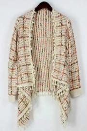  Sharkbite Plaid Cardigan