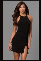  Zipper Back Dress