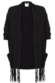  Black Fringed Jacket