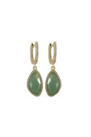  Jade Pave Earrings