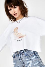  Mood Cherub Cropped Sweater