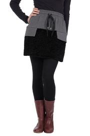  Drawstring Mini Skirt