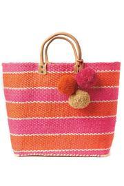  Pink & Mango Capri Tote