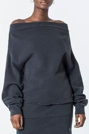  Off The Shoulder Sweatshirt