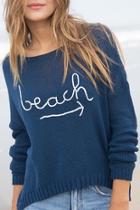  Beach Crewneck Sweater