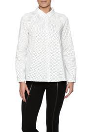  White Polka Dot Top
