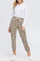  Brushed Leopard Joggers