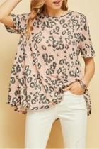  Flared Leopard Top