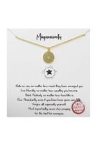  Magnanimity Disc Necklace