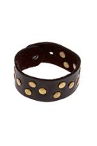  Studded Leather Cuff