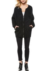  Zip-up Front Sweater