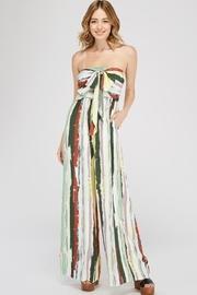  Multicolored Tube Jumpsuit