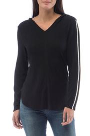  Racer Stripe Brushed Hoodie