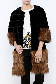  Faux Fur Overcoat