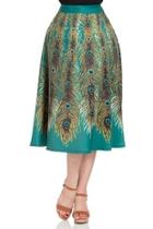  Peacock Pockets Skirt