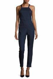  Lace Denim Jumpsuit