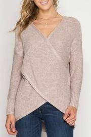  Overlapping Sweater