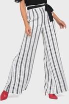  Belted Wide-leg Pant