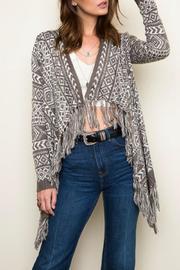  Frayed Tribal Sweater