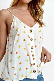 Peach Print Tank