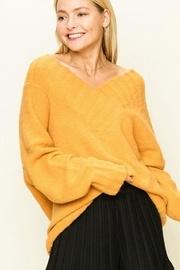  Oversize V-neck Sweater