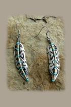  Tribal Turquoise Earrings