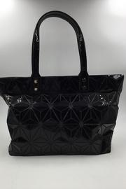  Black Patent Tote