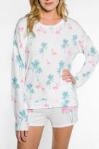  Tropicana Longslv Top