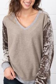  Velvet Mix Sweater