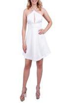  White Fit-n-flare Dress