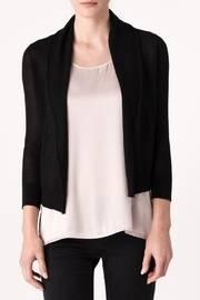  Cropped Shawl Cardigan