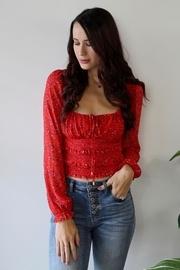  Printed Lolita Top