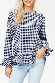  Haley Gingham Top