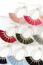  Thread Tassle Earrings
