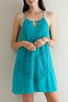  Aqua Lace Dress