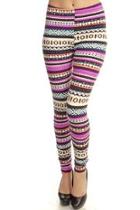  Snowflake Print Leggings