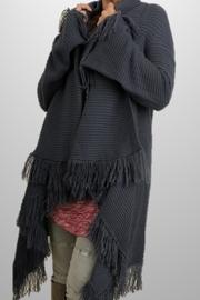  Fringe Sweater Shawl