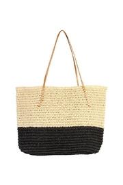  Straw Leather Tote