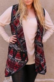  Tribal Wrap-collar Vest
