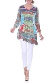  Chiffon Printed Tunic
