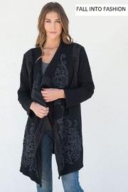  Black Embrodiery Jacket