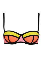  Colorblock Bikini Top