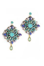  Mint Swarovski Earrings
