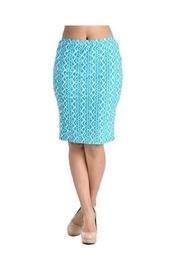 Turquoise Skirt