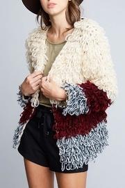  Shaggy Sweater Jacket