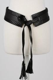  Black Braided Belt