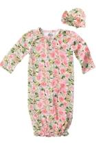  Floral Convertibe Gown
