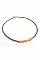  Wow Necklace Black & Gold