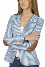  Striped Duchess Jacket